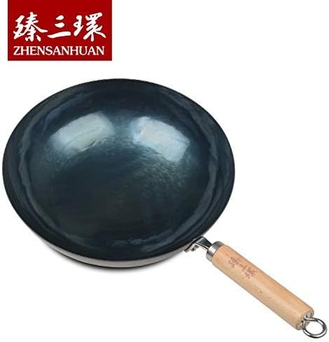 Amazon Com Zhensanhuan Chinese Hand Hammered Iron Woks And Stir