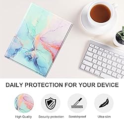 KuRoKo Slim Lightweight Book Folios Leather Case