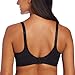 Bali Women's Comfort Revolution Convertible Wirefree Bra, Black,42DD