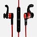 Wireless Bluetooth Sport Earphone Gift With a Charging Cable,Noise Cancelling Sweatproof Earbuds Magnetic Earphones with Mic and Lifetime Sweatproof Guarantee,Tuscom (Red)