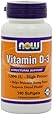 NOW Foods Vitamin D-3 1000 IU, 180 Softgels