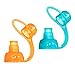 Squooshi Reusable Food Pouches | Starter Kit | 6 Large 5 oz + 2 Small 3.4 oz Pouches and 2 ChooMee Soft Tops