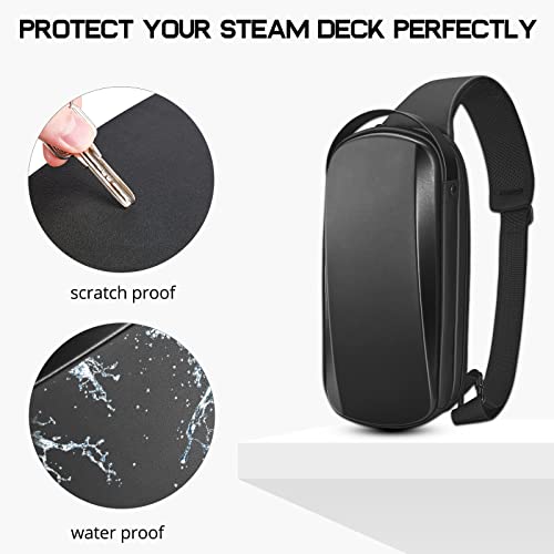 MVRPDXC Carrying Case for Steam Deck Console & Accessories, Shockproof