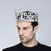 DcZeRong King Crowns Large Size Crown Adult Men Birthday Crown Homecoming Costume Prom Kings Crystal Tall Crowns Adult Male Birthday King Crowns