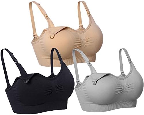 Sayceli Womens Seamless Nursing Bras Wirefree Maternity Bralette for Breastfeeding