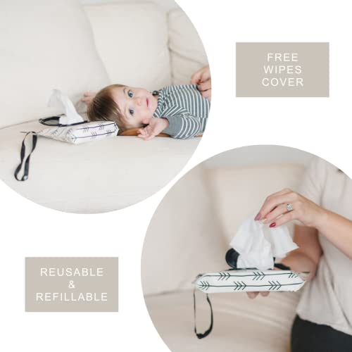 Bamboo Baby Washcloths 2 Layer Ultra Soft Bamboo Towels Gift Set by