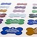 Aluminum Pet ID Tags - Engraved Personalized Dog Tags, Cat Tags Front & Back up to 8 Lines of Text – Bone, Round, Heart, Flower, Paw, House, Star, Rectangle,Shirt, Cat, Mouse