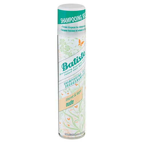 Batiste Dry Shampoo in Bare 200ml, Barely Scented Light Fragrance, No