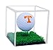 Better Display Cases Clear Acrylic Golf Ball Display Case with Turf Base (A046-CTB)