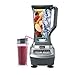 Ninja Professional Countertop Blender with 1100-Watt Base, Dishwasher Safe 72-Ounce Pitcher and (2) 16-Ounce Cups with Spout Lids (BL740)