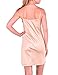 Women’s Soft Chemise Sexy Straps Full Slip Lace Cami Lingerie Lounge Dress Nightgown