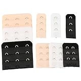 Closecret Women's Bra Back Strap Extenders with 1 to 3 Hook Optional