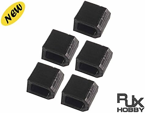 RJXHOBBY XT30/60/90 Battery Protective Cover Charged/Discharged Battery Indicator Caps 5 Pack