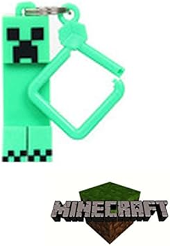 Porte Clef Articule Figurine Minecraft Creeper Amazon Fr Jeux Et Jouets