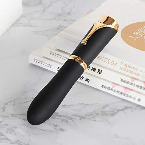 10 Speed Massage Ballpoint Pen Mini Massage Tip Pen Multifunction Electronic Pen-Waterproof Rechargeable (Black) - Thumbnail 7