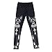 Sunling Stretchy Cute Cat Compression Leggings Pants Tights for Women M-3XL