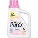 Purex Liquid Laundry Detergent, Baby, 50 oz (33 loads)