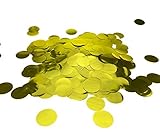 Fecedy Gold Circles Tissue Paper Confetti 1 inch 5000pcs/pack