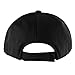 Morehats Bentley Soft Baseball Cap Adjustable Hat with Faux Fur Ear Warmer Inside - Black