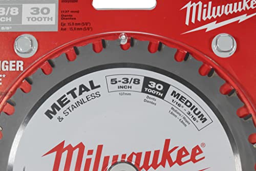 Milwaukee 48-40-4205 5-3/8 in. x 30 Carbide Teeth Metal and Stainless Cutting photo 5