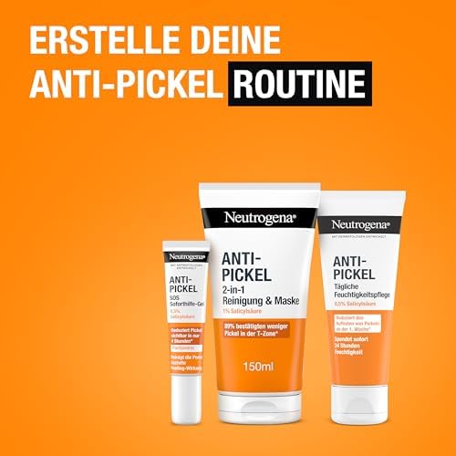 Anti-Pickel 2-in-1 Reinigung und Maske, 150 ml