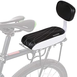 auvstar Child Bicycle Seat,Bike Seat Rear Mount,Universal Bicycle Back Seat, Bicycle Rear Seat Cushion Thickening Adult…