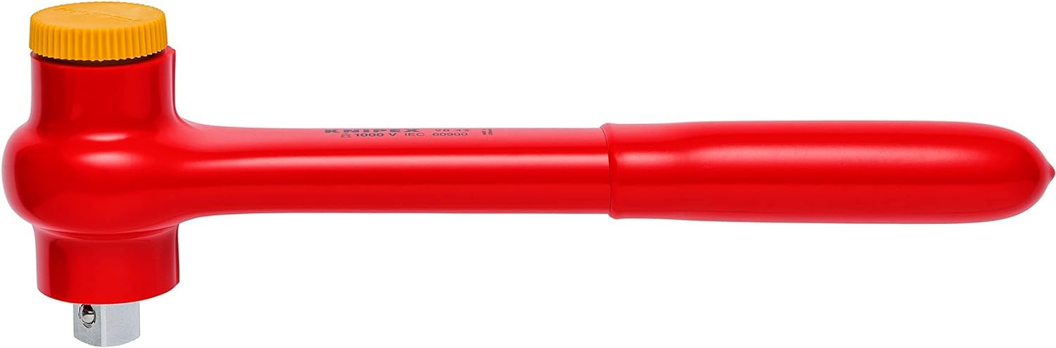 KNIPEX Reversible Ratchet with Driving Square 1/2" 265 mm, 98 42