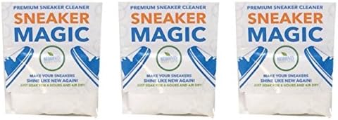 Wash Safe Industries WS-SM-4OZ-3 Sneaker Magic Premium Sneaker Cleaner, 4 oz Package, (Pack of 3)