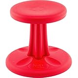 Kore Wobble Chair - Flexible Seating Stool for Classroom, Preschool, Kindergarten & Elementary School - Made in The USA - Age 4-5 yrs, Red (12in)