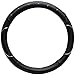OxGord® Faux Leatherette Studded Rhinestone Crystal Bling Steering Wheel Cover, Universal 15 inch