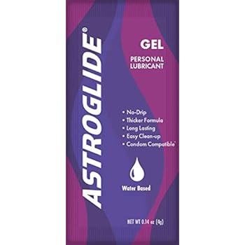 Astroglide Original Real Pleasure Plus Lasts Longer Personal Liquid Lube Lubricant and Moisturizer [Travel Set , Easy to Use] : Size 0.14 Oz. / 4 Ml (Pack of 100)