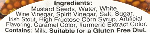 Lakeshore Wholegrain Mustard with Irish Stout, 7.23 Ounce