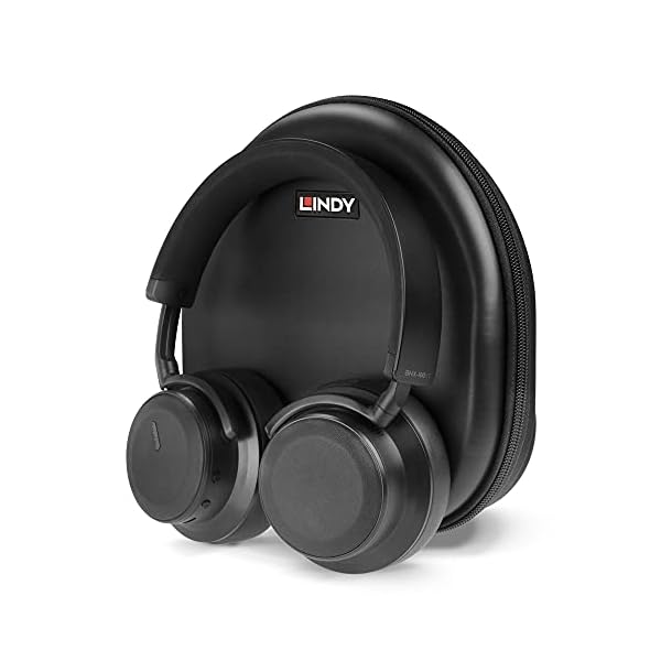 LINDY-BNX-100XT-Bluetooth-Wireless-Hybrid-Noise-Cancelling-Headphones-with-aptX LINDY BNX-100XT - Bluetooth Wireless Hybrid Noise Cancelling Headphones with aptX