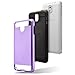 Note 3 Case, Galaxy Note 3 Case, Circlemalls 2-Piece Style Hybrid Shockproof Hard Phone Cover With [Premium Screen Protector] And Stylus Pen For Samsung Galaxy Note 3 (Purple)