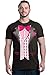 shop4ever Classic Tuxedo T-Shirt Party Costume Shirts