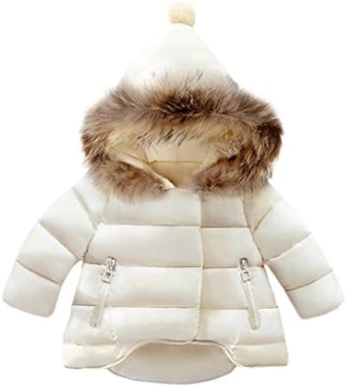 Kids Coat, Hot Sale New Baby Girls Boys Kids Down Jacket Coat Autumn Winter Warm Children Cute Clothes by Neartime (White, 12M-18M)