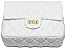 ILISHOP Women's Fashion Shoulder Bag Quilting Chain Cross Korean Ladies Handbag (White)