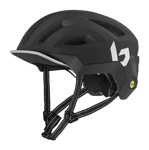 Bolle - React Mips, Black Matte, No Lens Reference, Medium, Bike Helmets, Unisex, Adult