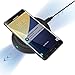 Qi-infinity Fast Wireless Charger Pad with Cooling Fan to Lower Temperature & Improve Battery Life for Charging Samsung Galaxy Note 5, S7, S6 plus, S6 edge, S5, Nexus, LG G3 G4 - Halo Model