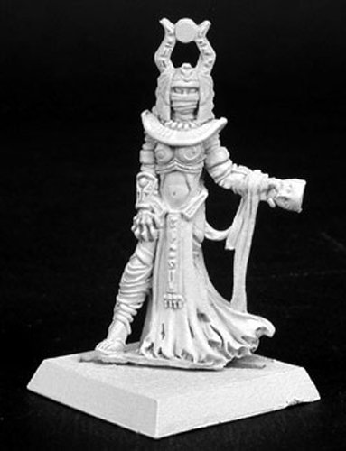 Netikerti Nefsokar Mage Miniature 25mm Heroic Scale Warlord Reaper Miniatures
