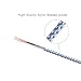Dufferni 1Pack Durable Nylon Braided Lightning Cables Syncing and Charging Cord with Aluminum Connector for iPhone 6s plus, 6s, 6 plus, 6, 5s, 5c, 5, iPad Air, iPad Mini, iPod (Golden) (6ft/2m)