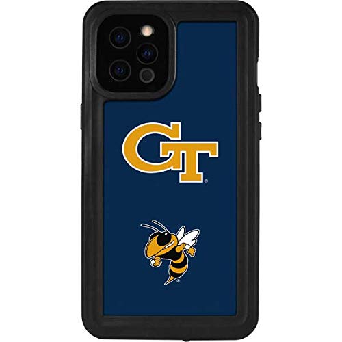 Skinit Waterproof Phone Case Compatible with iPhone 12 Pro Max - Officially Licensed Georgia Tech De