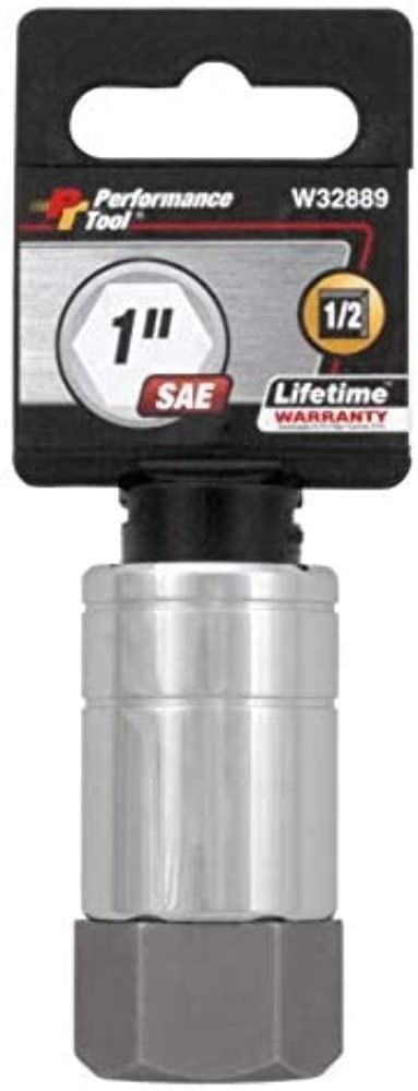Performance Tool W32887 1/2-Inch Drive 7/8-Inch Hex Bit Socket