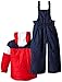 Rothschild Little Boys' Athletic Snowsuit Toddler, Red, Small/2T