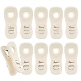 Rae Dunn 10 Pc Bag Clips with Magnet- Food
