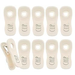 Rae Dunn 10 Pc Bag Clips with Magnet- Food