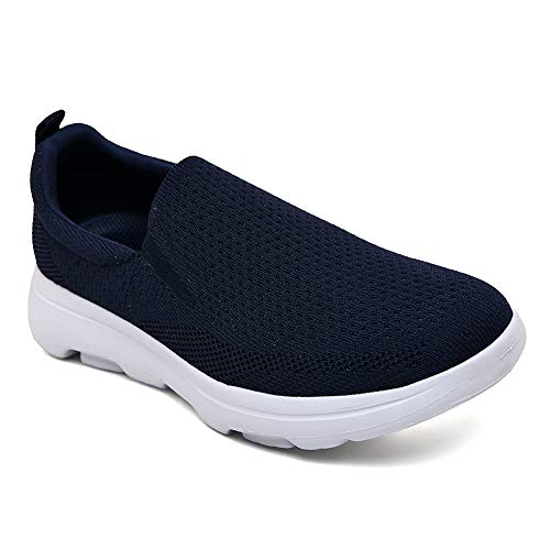 TIOSEBON Men's Shoes Slip On Loafer Comfortable Lightweight Hiking Sneakers Sizes