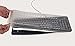 Keyboard COVER Compatible with LOGITECH K120/MK120 - Part 483G104 - Protects from Mold, Spills, Dirt, Grease, Food, and Bacteria - Easy to Clean and Disinfect.