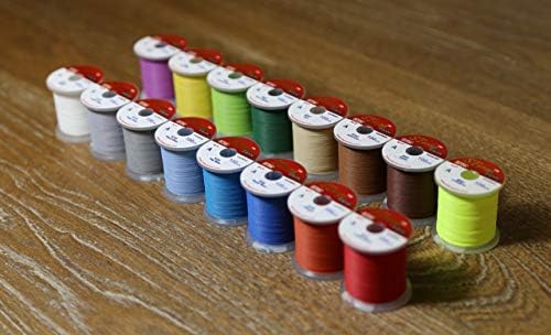 Hitena STWRAP Rod Wrapping Thread - NCP (No Color Preserver) 16 Color 100yd Complete Pack