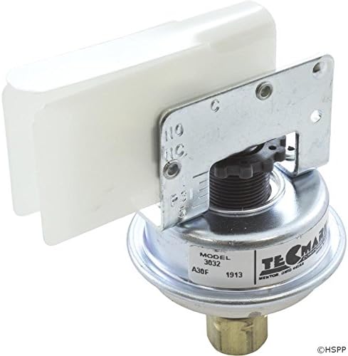 Pressure Switch 3032, 1A, Tecmark, 1/4" Comp, SPNO